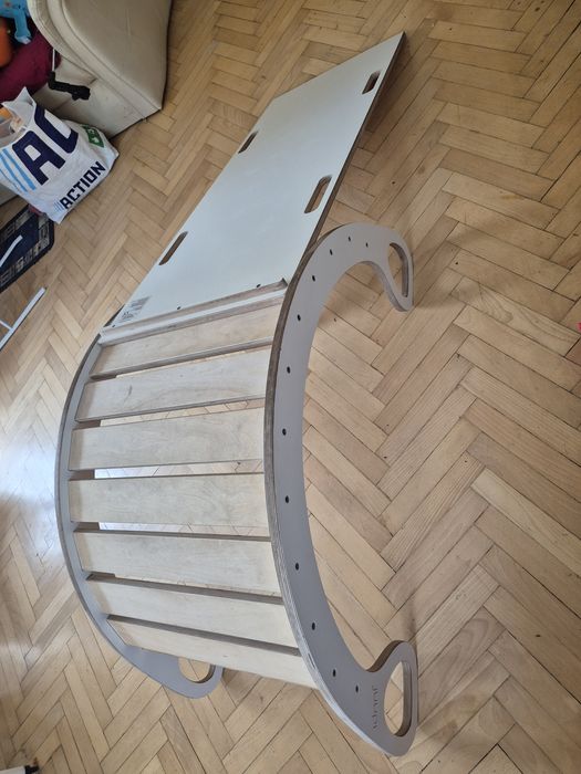 Bujak drewniany Juupi zjeżdżalnia ścianka