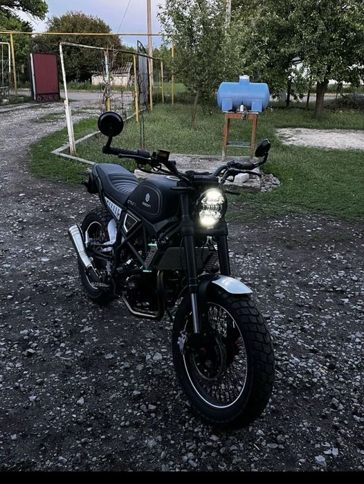 Geon skrambler 2-300 продам стан нового мотоцикла