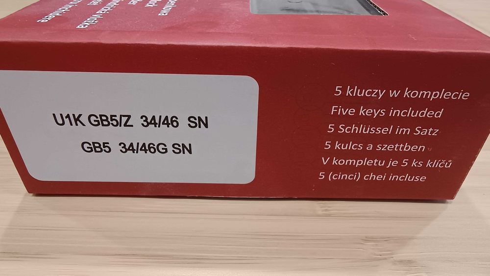 Wkładka do drzwi DELTA GB5/Z 34/46 SN