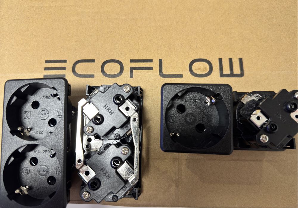 Євророзетка, розетка для EcoFlow Delta 2, Delta 3, River 2-3