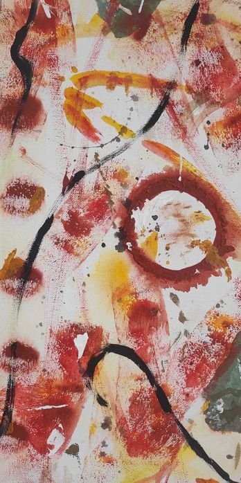 Pintura contemporânea - Quadro Abstrato - 2010 - Acrílico sobre tela