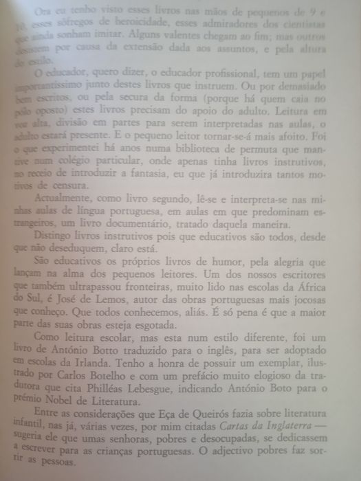 Livros Infantis e o Ciclo de Conferências sobre Literatura Infantil