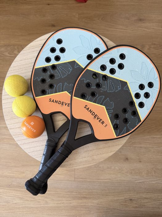 kit ténis de praia / beach tennis