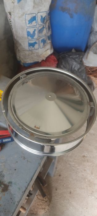 Chapéu inox de chaminé