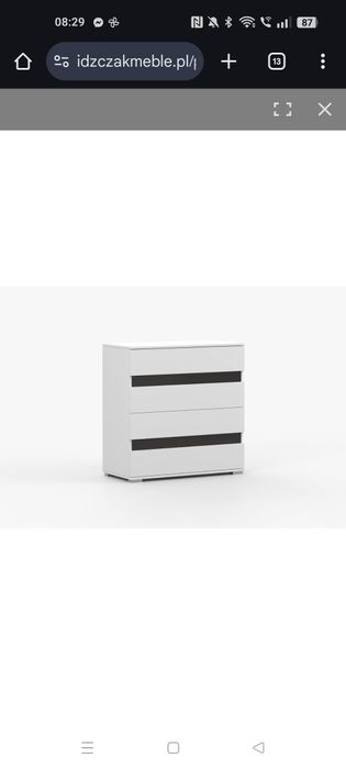 Komoda Lucca 4s 4 szuflady  REZERWACJA