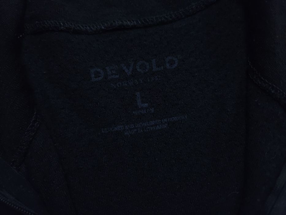 DEVOLD Bluzka Termoaktywna Zip Neck Czarna Damska Wełna Merino r. M