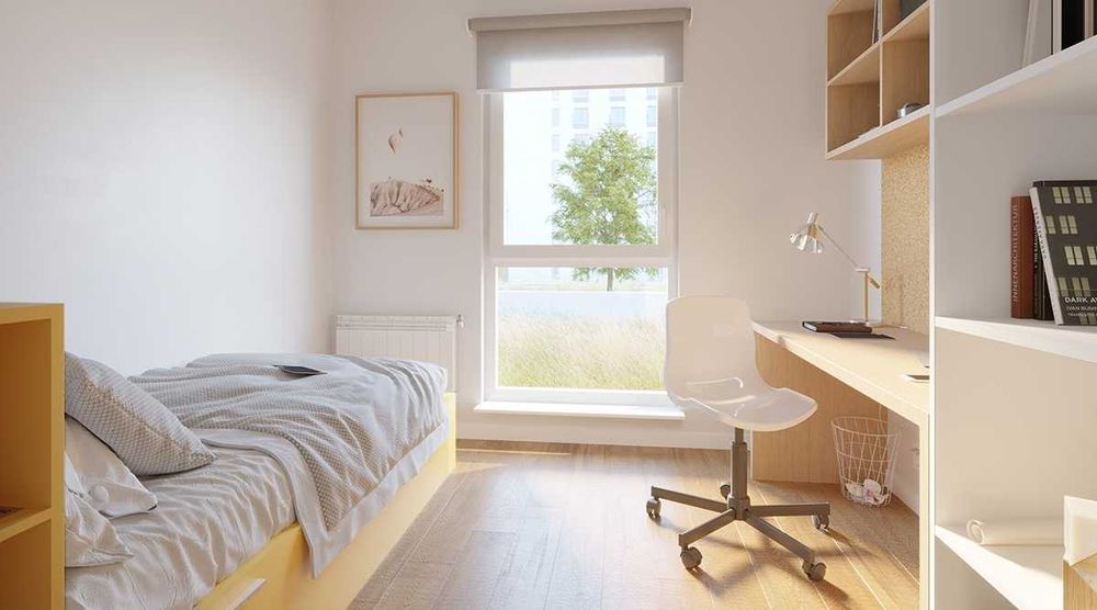 Jednoosobowe studio w Student Depot do wynajęcia