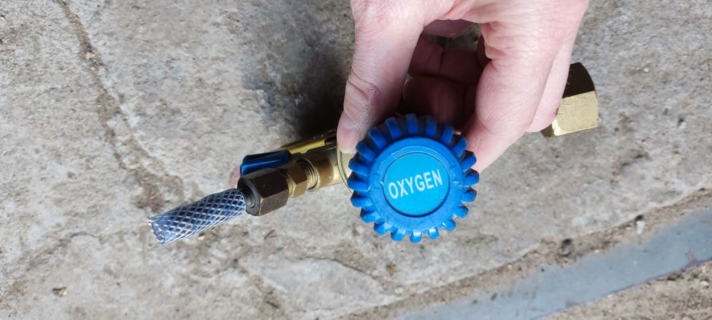 Reduktor manometr tlen oxygen