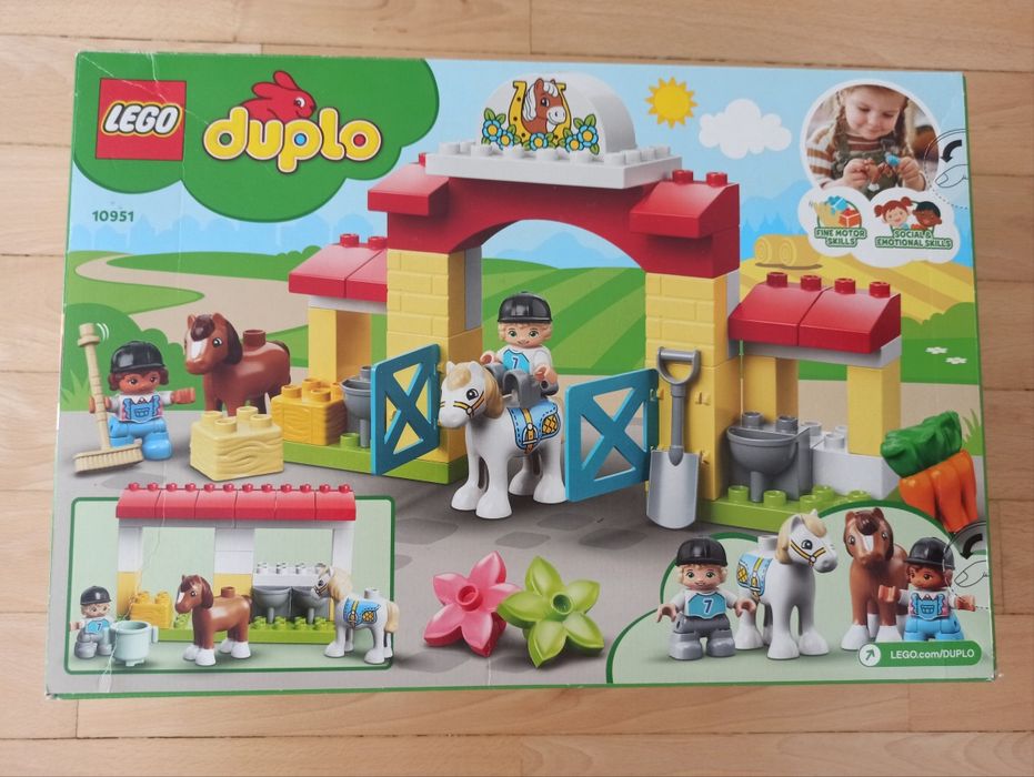 Klocki lego duplo stajnia 10951 NOWE