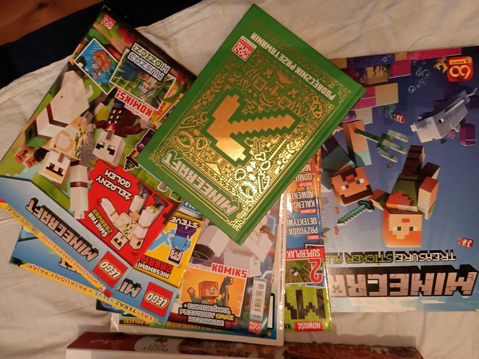 Minecraft książka i magazyny