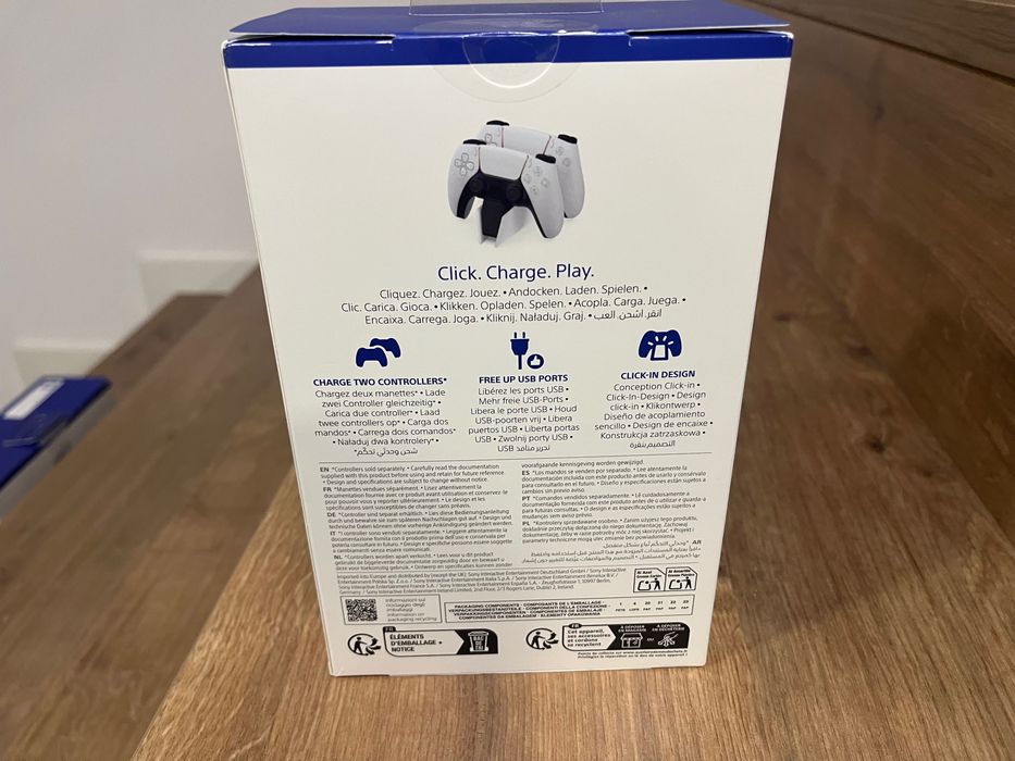 PlayStation 5 DualSense Charging Station (Official) - Novo na caixa