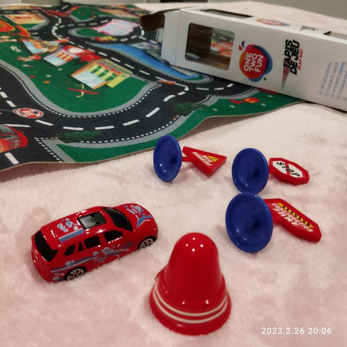 Tapete playmat brincar one two fun