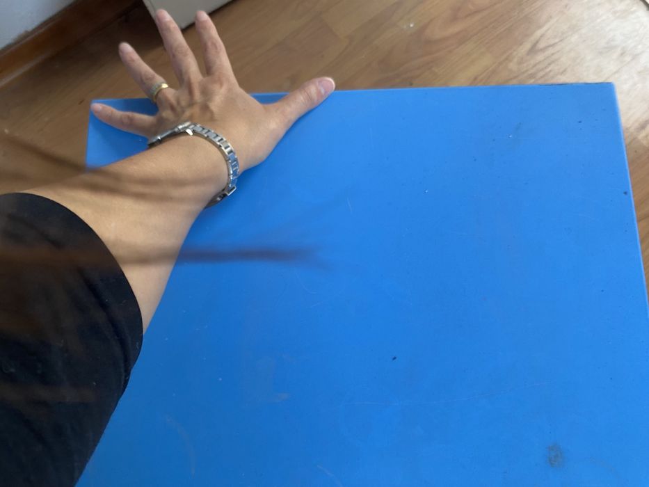 Mesa cabeceira ikea azul