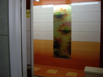 Декор скляний настінний