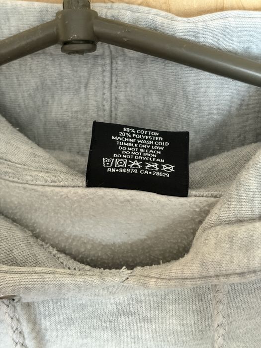Чоловіче худі Stussy Basic Logo Grey (Оригінал, розмір S)
