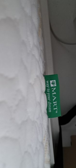 Materac solidny i wygodny kontynentalny marki MART 140X200 Krokodylek,