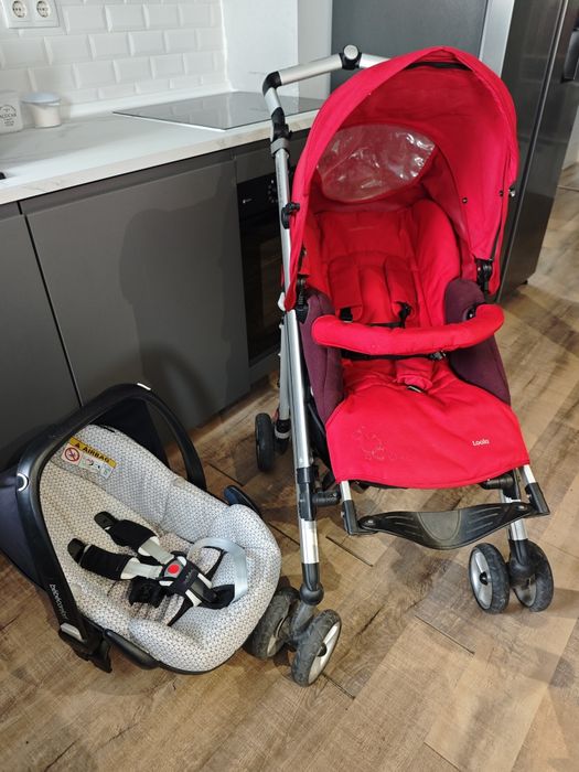 Conjunto carrinho + ovo bebé Confort
