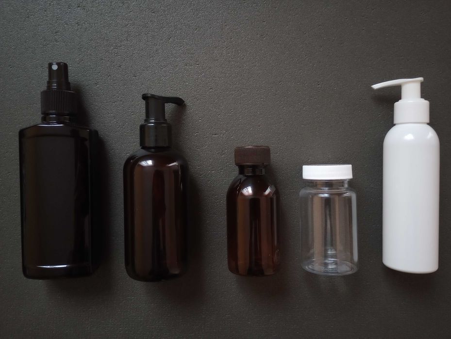 Butelki plastikowe 5 szt.