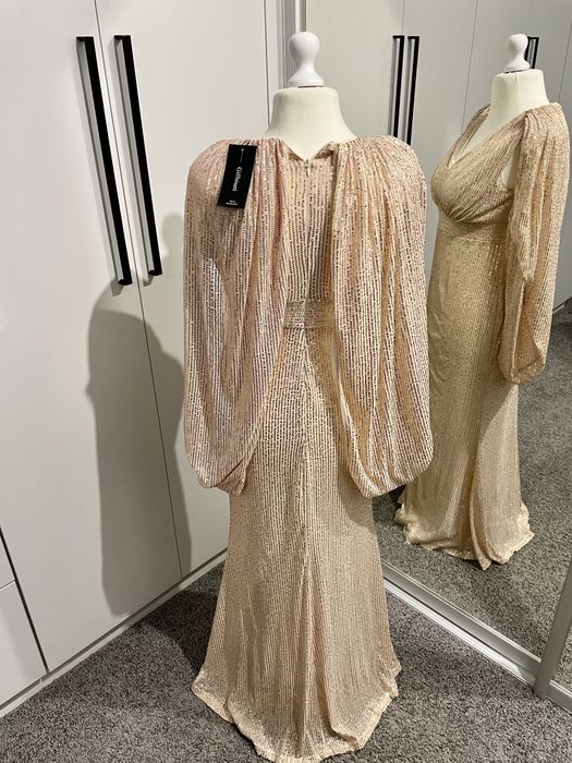 Sukienka wieczorowa cekinowa