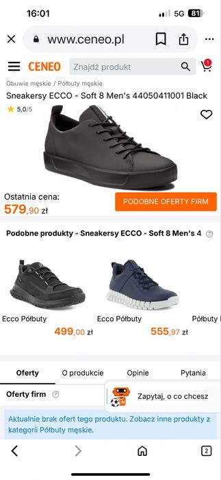 Sneakersy ECCO - Soft 8 rozm 40