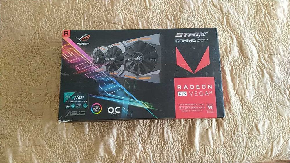 Відеокарта Asus PCI-Ex Radeon RX Vega 64 8GB