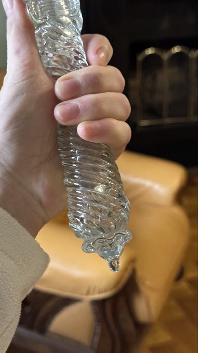 Булава скляна старовинна