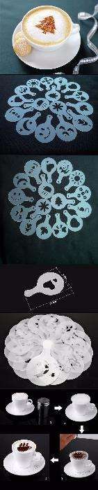 16 peças decoração café ou doces