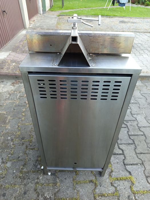 Opiekacz do kebaba gazowy, 4 palnikowy
