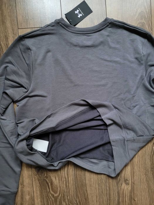 bluza Under Armour bluzka Rival Terry Crew sportowa dresowa szara L