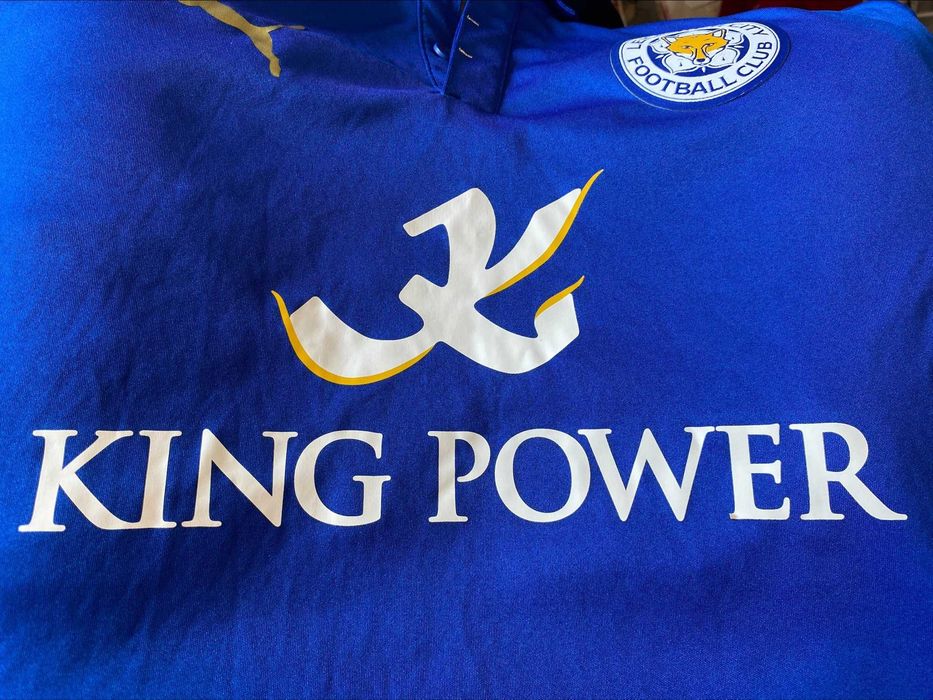 LEICESTER CITY F.C. 2014 - 2015 Puma - długi rękaw - M - UNIKAT