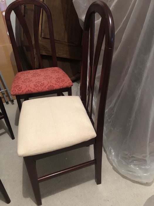 Cadeiras Mogno conjunto de 4