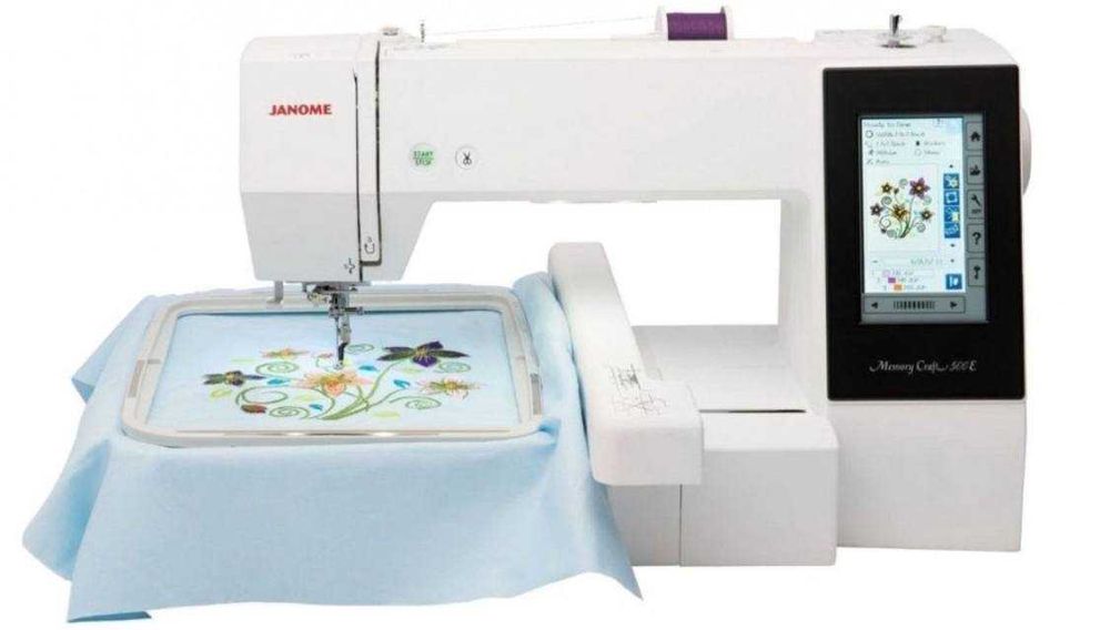 Вишивальна машина Janome MC500E