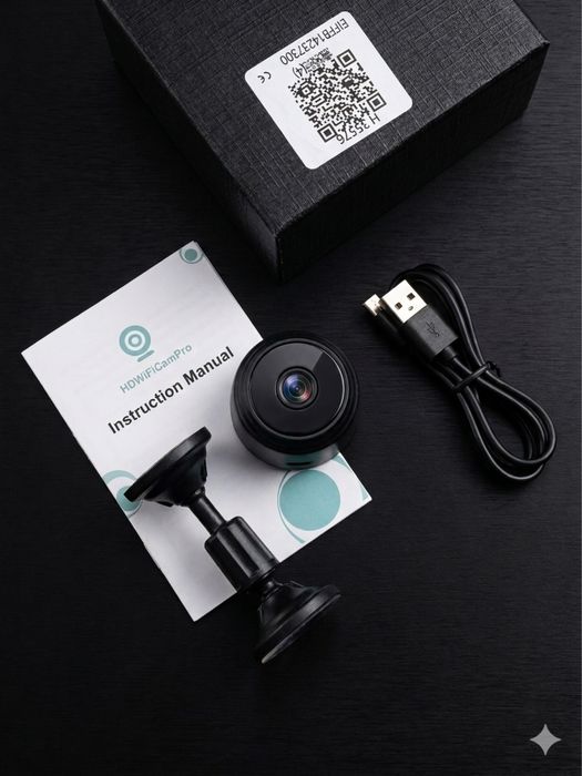 Mini Kamera Szpiegowska Wi-Fi HD (A9 / HDWiFiCamPro) + DARMOWA WYSYŁKA