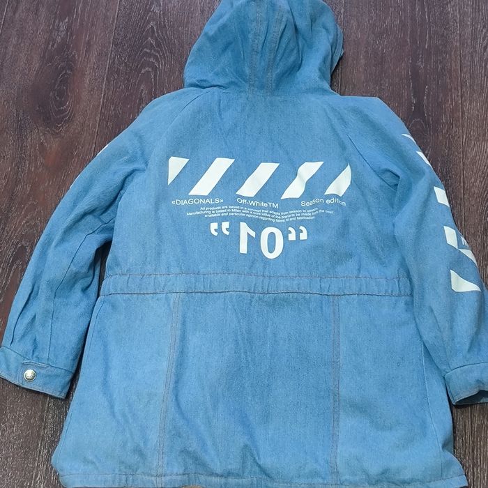 Парка Куртка джинсова на осінь 134-148