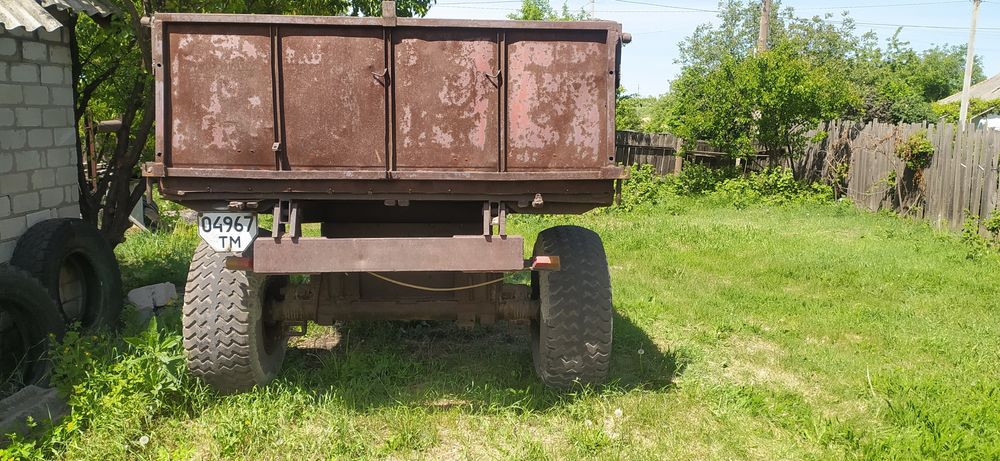 Прицеп одноосный тракторный.