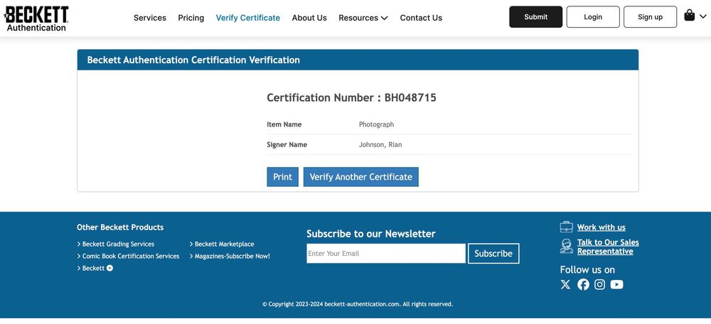 ! AUTOGRAF Rian JOHNSON foto 28x35 cm Certyf STAR WARS Gwiezdne Wojny