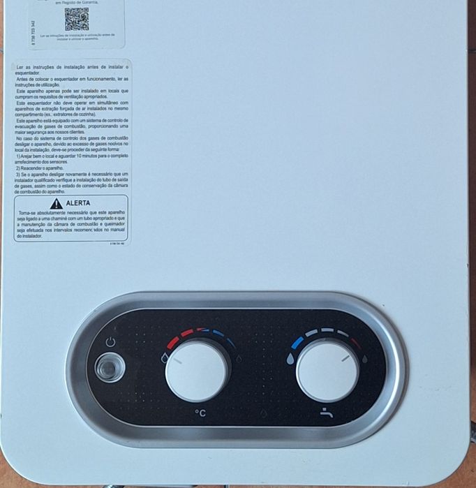 Esquentador Bosch Inteligente Gás Garrafa  10 Litros