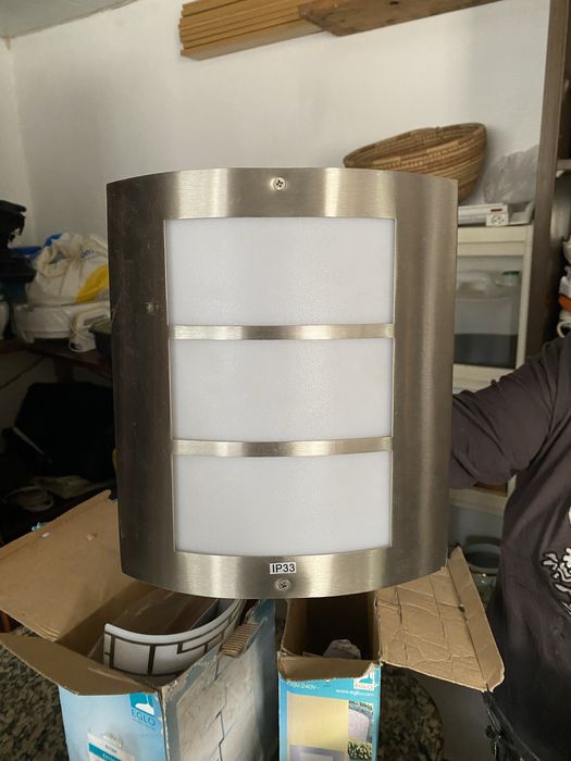 candeeiro de parede exterior