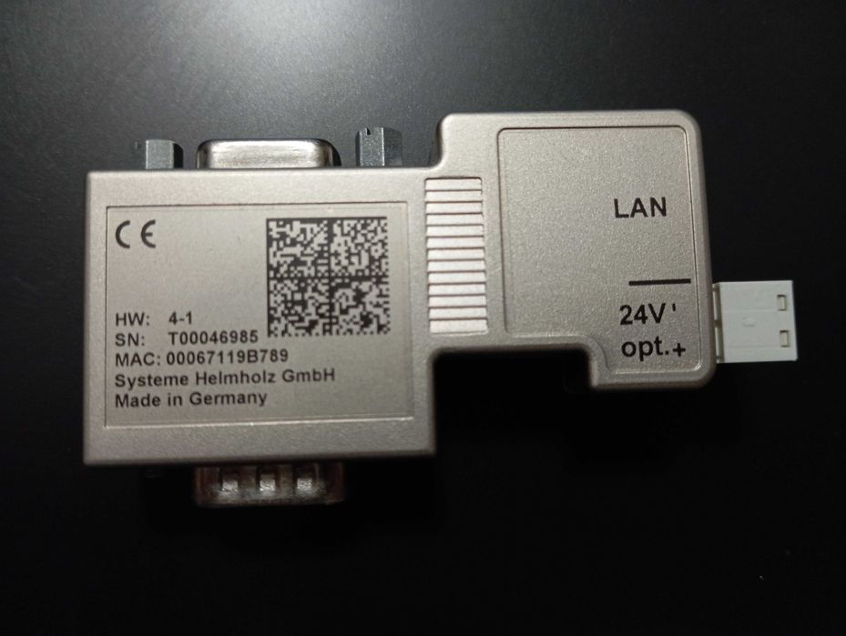 Helmholz Netlink PRO Compact. Konwerter MPI Profibus na ethernet