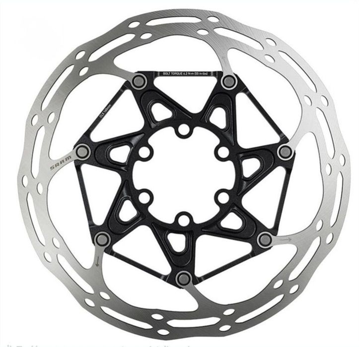 Tarcza Hamulcowa SRAM / ROTOR CNTRLN 2P 180MM BLACK (tytanowe śruby)