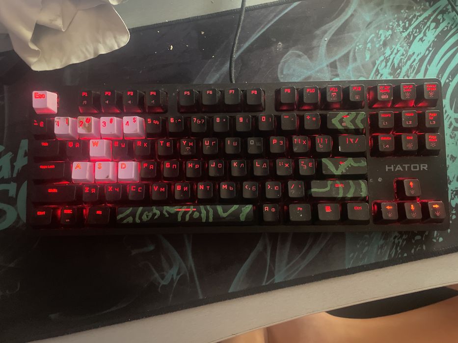геймерьска клавіатура  Hator Rockfall EVO TKL