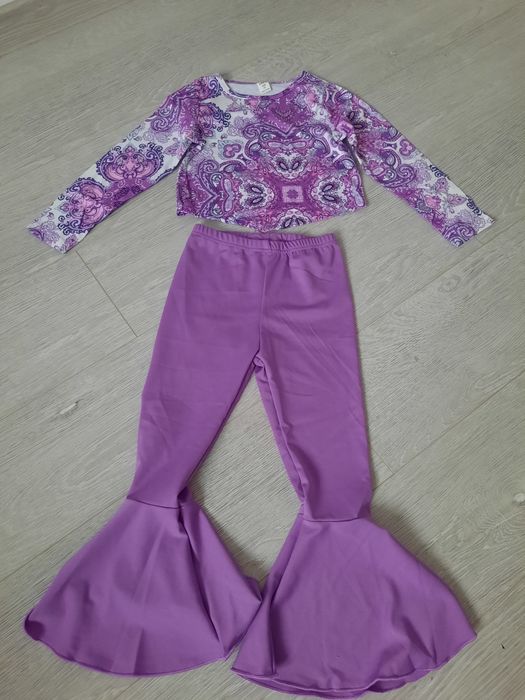 Spodnie dzwony plus bluzka