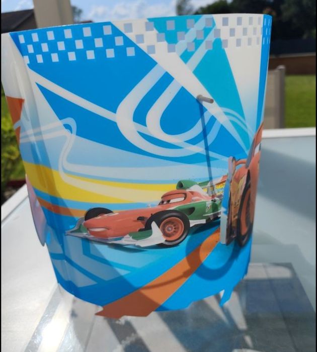 Lampa McQueen do pokoju dziecięcego