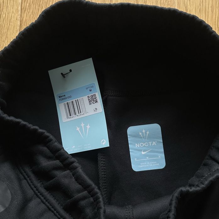 spodenki nike tech fleece x nocta czarne nowe S