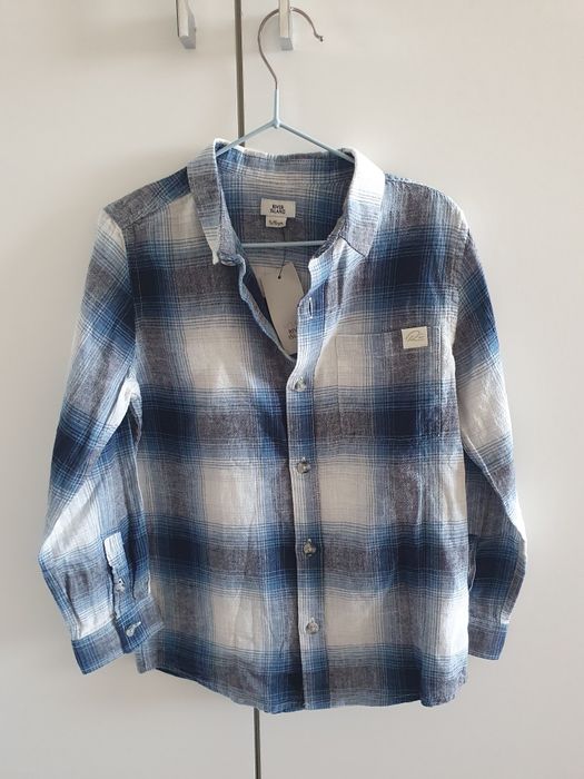 Sprzedam koszulę w kratkę dla chłopca