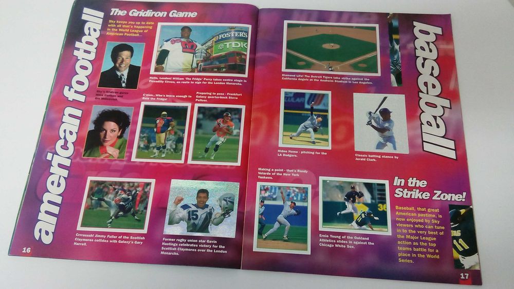 Caderneta de cromos Sports Sticker Collection