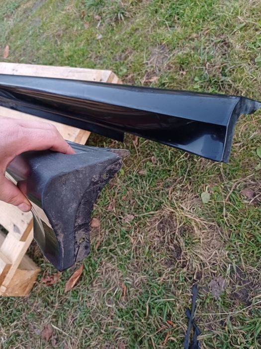 Mercedes B-Class W245 пластикові накладки на пороги