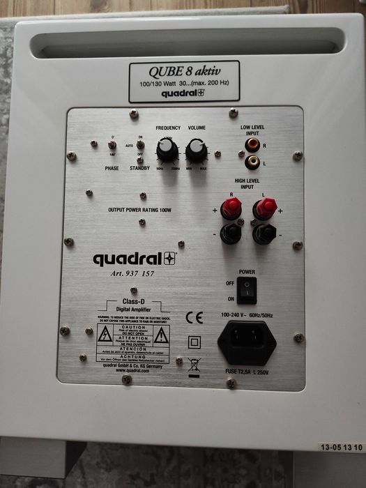 Subwoofer Quadral Qube 8