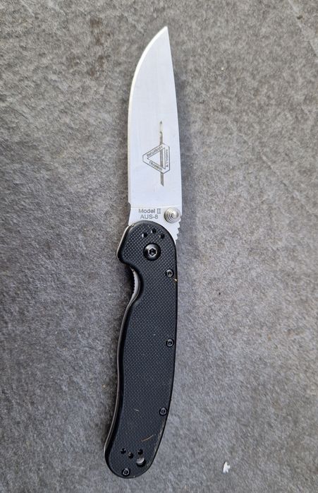 Nóż ONTARIO RAT 2 (RAT II) – Kultowy EDC – Randall's Adventure – Czarn