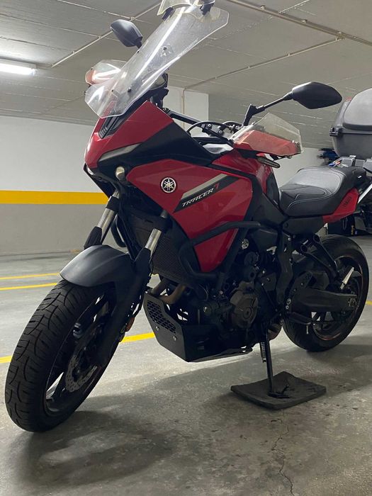Proteção de carter para yamaha tracer7 2021